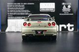 AutoArt Nissan 2000 Skyline GT-R R34 V-Spec II BBS Wheel Gold 1:18 – Modello da collezione pressofuso