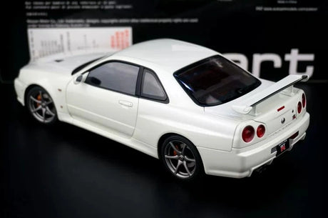 AutoArt Nissan 2000 Skyline GT-R R34 V-Spec II White 1:18 – Sammelobjekte aus Druckguss
