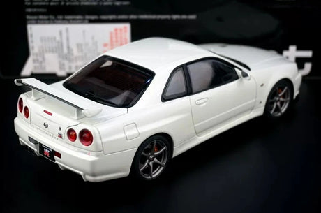 AutoArt Nissan 2000 Skyline GT-R R34 V-Spec II White 1:18 – Sammelobjekte aus Druckguss
