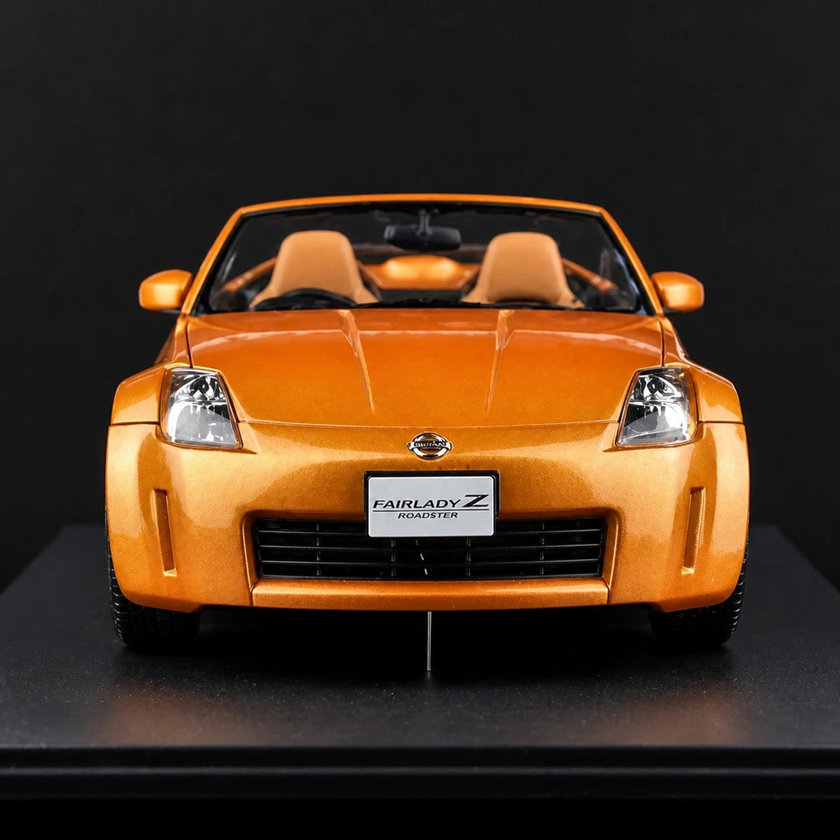 AutoArt Nissan 2003 Fairlady Z Roadster 350Z Orange 1:18 – Modello da collezione in pressofuso
