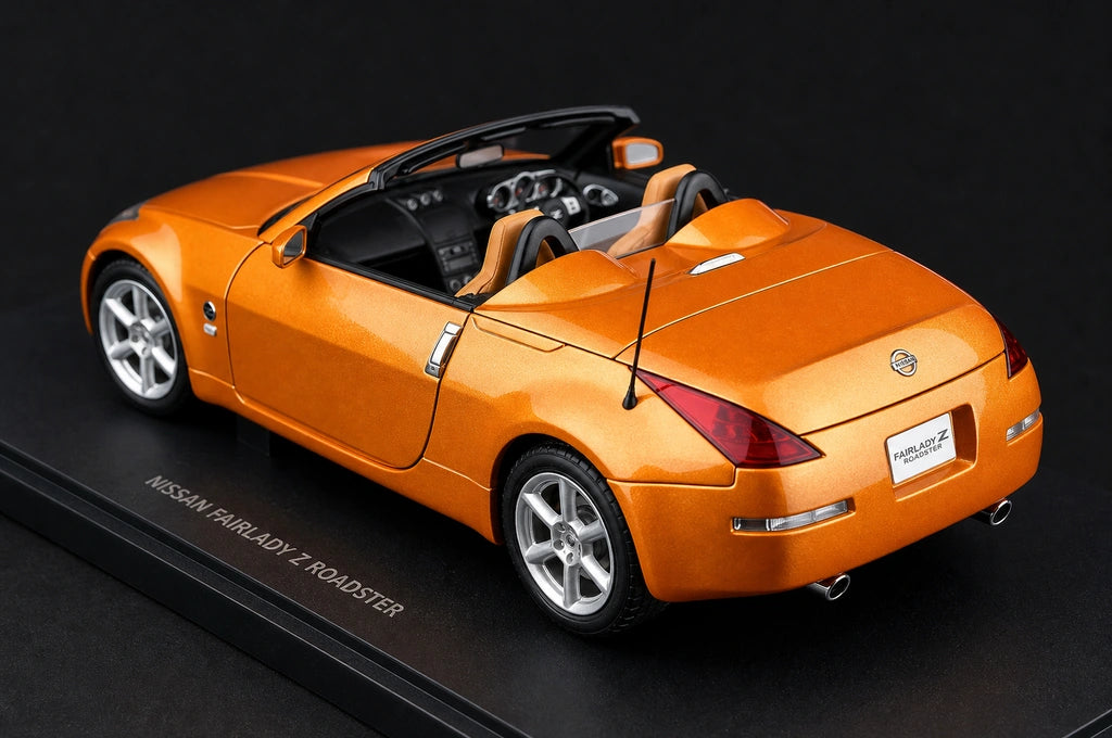 AutoArt Nissan 2003 Fairlady Z Roadster 350Z Orange 1:18 – Modello da collezione in pressofuso