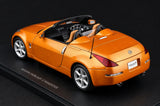 AutoArt Nissan 2003 Fairlady Z Roadster 350Z Orange 1:18 – Modello da collezione in pressofuso