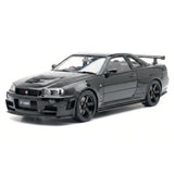 [AutoArt] 1:18 Nissan 2005 Skyline GT-R R34 NISMO Z-tune Black Model Car Die-Cast