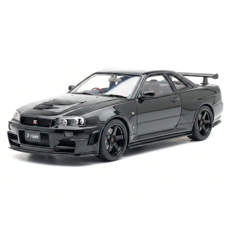 [AutoArt] 1:18 Nissan 2005 Skyline GT-R R34 NISMO Z-tune Black Model Car Die-Cast