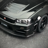 [AutoArt] 1:18 Nissan 2005 Skyline GT-R R34 NISMO Z-tune Black Model Car Die-Cast