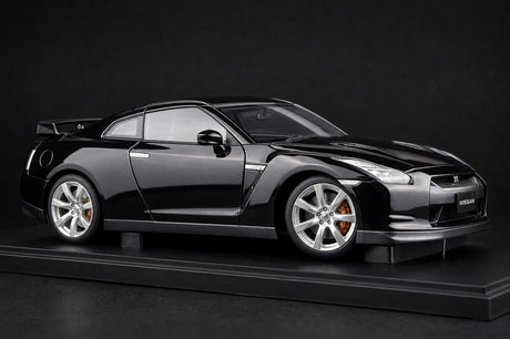 AutoArt Nissan 2009 GT-R R35 Schwarze 1:18 – Sammelobjekt aus Druckguss