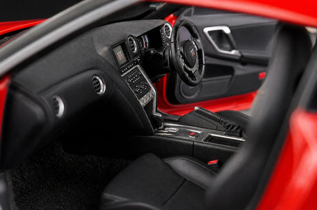 AutoArt Nissan 2009 GT-R R35 Red 1:18 – Sammlerobjekt aus Druckguss