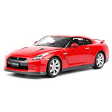 AutoArt Nissan 2009 GT-R R35 ريد 1:18 – نموذج معدني قابل للجمع مصبوب.