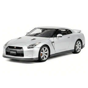 AutoArt Nissan 2009 GT-R R35 Silver 1:18 – Modello Pressofuso da collezione