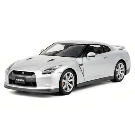 AutoArt Nissan 2009 GT-R R35 Silber 1:18 – Sammelobjekte aus Druckguss