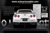 AutoArt Nissan 2009 GT-R R35 Silver 1:18 – Modello Pressofuso da collezione