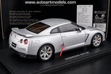 AutoArt Nissan 2009 GT-R R35 Silver 1:18 – Modello Pressofuso da collezione