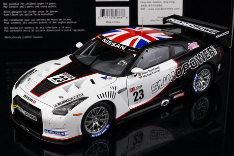 Nissan 2010 GT-R R35 FIA GT1 #23 1:18 Zinkguss-Sammlermodell von AutoArt – siehe 2