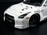 AutoArt Nissan 2010 GT-R R35 GT1 Off White 1:18 – Modello Pressofuso da collezione