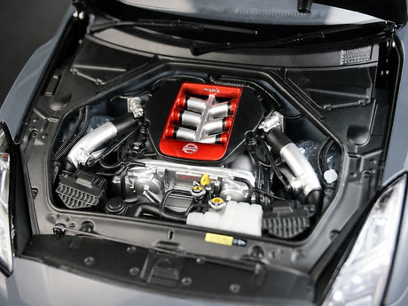 AutoArt Nissan 2017 GT-R R35 Nismo Gray 1:18 – Sammelobjekt aus Druckguss