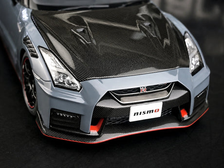 AutoArt Nissan 2017 GT-R R35 Nismo Gray 1:18 – Sammelobjekt aus Druckguss