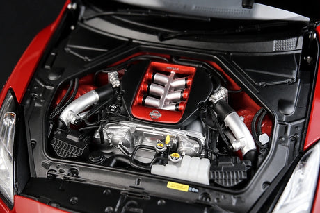 AutoArt Nissan 2017 GT-R R35 Nismo Red 1:18 – Sammelobjekte aus Druckguss