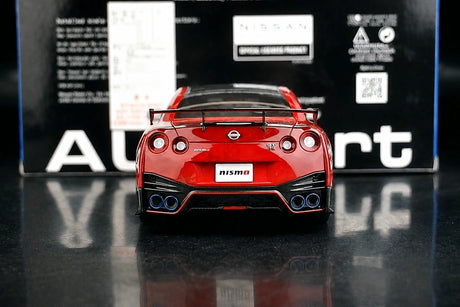 AutoArt Nissan 2017 GT-R R35 Nismo Red 1:18 – Sammelobjekte aus Druckguss