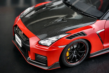 AutoArt Nissan 2017 GT-R R35 Nismo Red 1:18 – Sammelobjekte aus Druckguss