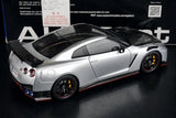 AutoArt Nissan 2017 GT-R R35 Nismo Silver 1:18 – Modello da collezione pressofuso