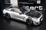 AutoArt Nissan 2017 GT-R R35 Nismo Silver 1:18 – Modello da collezione pressofuso