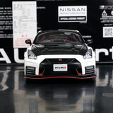AutoArt Nissan 2017 GT-R R35 Nismo White 1:18 – Modello da collezione pressofuso
