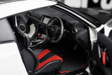 AutoArt Nissan 2017 GT-R R35 Nismo White 1:18 – Modello da collezione pressofuso