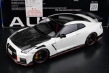 AutoArt Nissan 2017 GT-R R35 Nismo White 1:18 – Modello da collezione pressofuso