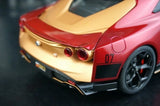 [AutoArt] 1:18 Nissan 2018 GT-R50 by Italdesign Gold Red Model Car Die-Cast