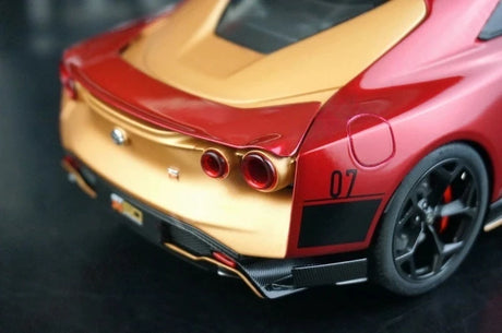 [AutoArt] 1:18 Nissan 2018 GT-R50 by Italdesign Gold Red Model Car Die-Cast
