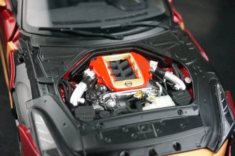 [AutoArt] 1:18 Nissan 2018 GT-R50 by Italdesign Gold Red Model Car Die-Cast