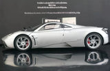 [AutoArt] 1:18 Pagani 2012 Huayra Silver Model Car Die-Cast