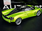 AutoArt Pagani 2017 Huayra Roadster Green 1:18 – Collectible Diecast Model Die-Cast