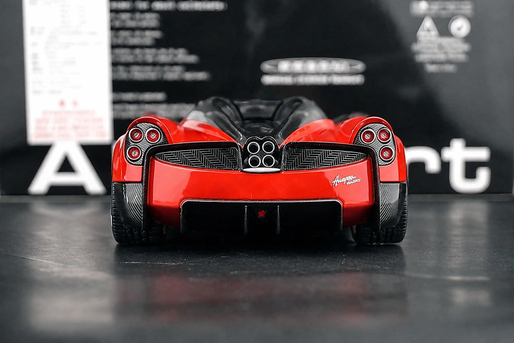 AutoArt Pagani 2017 Huayra Roadster Red 1:18 – Modello da collezione in metallo pressofuso