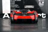 AutoArt Pagani 2017 Huayra Roadster Red 1:18 – Modello da collezione in metallo pressofuso