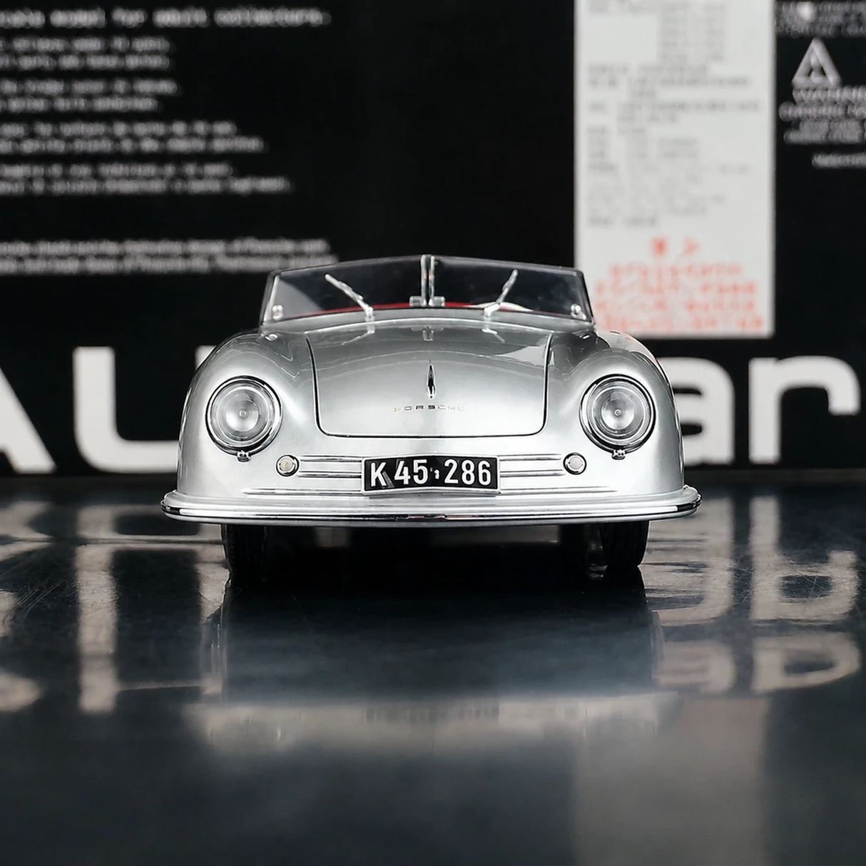 AutoArt] 1:18 Porsche 1948 356 Nr.1 Roadster シルバー ミニカー
