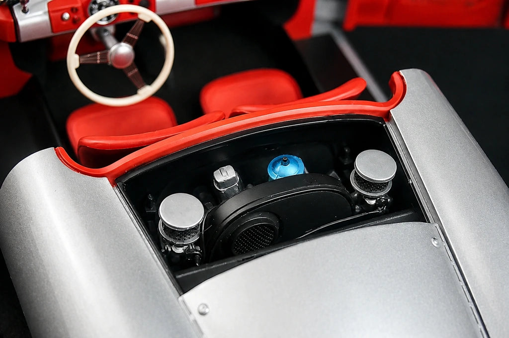 [AutoArt] 1:18 Porsche 1948 356 Nr.1 Roadster Auto Modello Argento in Pressofuso