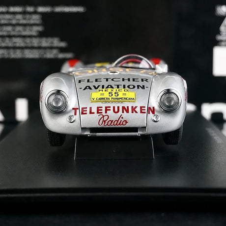 1:18 Porsche 1954 550 1500 RS Spyder Carrera Panamericana #55 modello di AutoArt - vista 1