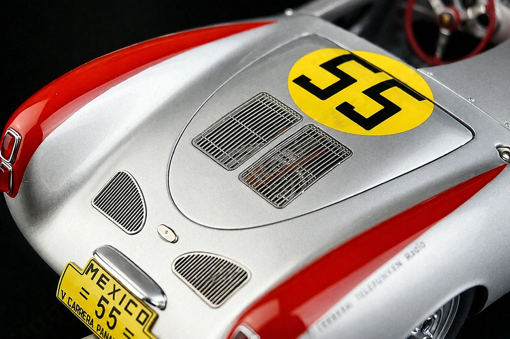 1:18 Porsche 1954 550 1500 RS Spyder Carrera Panamericana modello #55 di AutoArt - vista 12