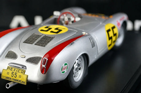 1:18 Porsche 1954 550 1500 RS Spyder Carrera Panamericana modello #55 di AutoArt - vista 13