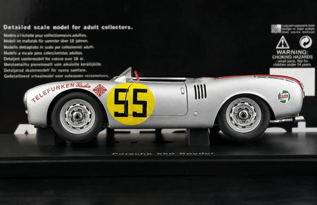 1:18 Porsche 1954 550 1500 RS Spyder Carrera Panamericana modello #55 di AutoArt - vedi 3