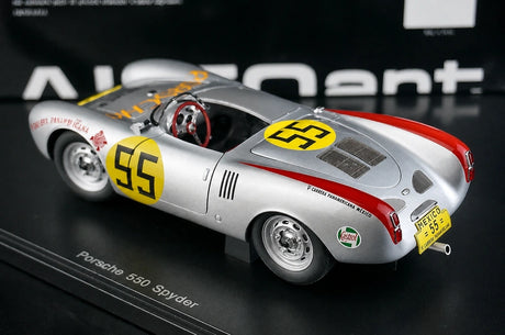 1:18 Porsche 1954 550 1500 RS Spyder Carrera Panamericana modello #55 di AutoArt - vista 6