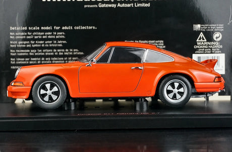 [AutoArt] 1:18 Porsche 1973 911 Carrera RS Modello Arancione 2.7 Metal in Metallo