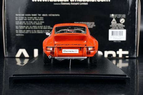 [AutoArt] 1:18 Porsche 1973 911 Carrera RS Modello Arancione 2.7 Metal in Metallo