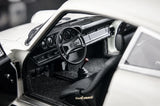 [AutoArt] 1:18 Porsche 1973 911 Carrera RS Modello bianco 2.7 Auto in Metallo Pressofuso