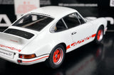 [AutoArt] 1:18 Porsche 1973 911 Carrera RS Modello bianco 2.7 Auto in Metallo Pressofuso