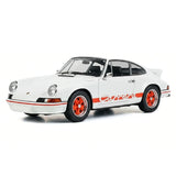 [AutoArt] 1:18 Porsche 1973 911 Carrera RS Modello bianco 2.7 Auto in Metallo Pressofuso