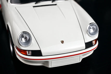 [AutoArt] 1:18 Porsche 1973 911 Carrera RS Modello bianco 2.7 Auto in Metallo Pressofuso