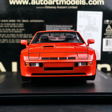 [AutoArt] 1:18 Porsche 1981 924 Carrera GT Modello Rosso di auto in metallo pressofuso