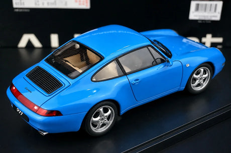 [AutoArt] 1:18 Porsche 1995 911 993 Carrera Modello Blu di Automobili Pressofuso